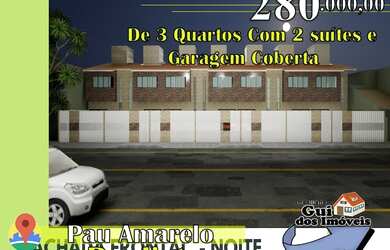 Imagem 2: Duplex para venda com 79m² com 3 quartos e 2 Suítes em Pau Amarelo - Paulista/PE - 280 MIL