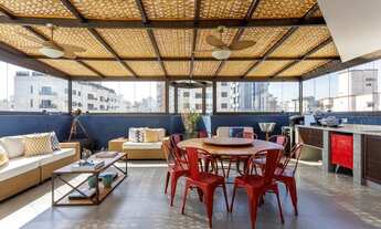 Imagem 6: Cobertura para venda possui 193 metros quadrados com 3 quartos em Pinheiros - São Paulo