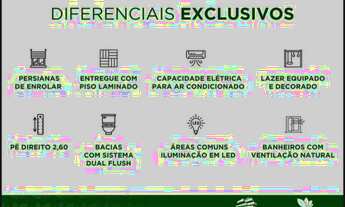 Imagem 7: Apartamento a venda com 2 dormitórios suíte e varanda - Jardins do Paratehy - 60m²