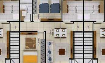 Imagem 5: Casa com 2 dormitórios à venda, 90 m² por R$ 260.000 - Xangri-Lá - Contagem/MG