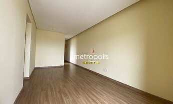 Imagem 2: Apartamento com 2 dormitórios para alugar, 63 m² por R$ 3.525,26/mês - Campestre - Santo A