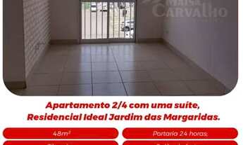 Imagem 2: Apartamento 2/4 com suíte para aluguel no Residencial Ideal, Jardim das Margaridas
