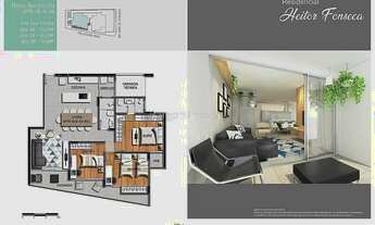 Imagem 5: Cobertura Duplex com 4 quartos sendo 2 suítes à venda no bairro Santa Helena região Centra