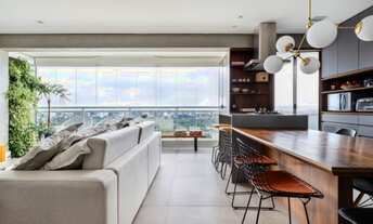 Imagem 7: Espetacular Duplex 2 suítes, 100m2, mobiliado, ar cond., 2 varandas envidraçadas, 2 vagas