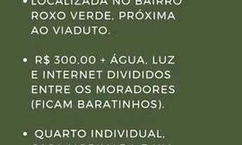 Imagem: 2 vagas em república roxo verde