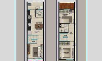 Imagem 2: Geminado com dormitórios no Jardim Iririú