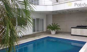 Imagem 3: Sobrado PARQUE DOS PÁSSAROS com 3 dormitórios suítes, piscina, para alugar, 380 m² por R