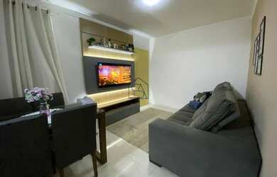 Imagem 2: Apartamento com móveis planejados, 02 dormitórios, no Bairro Roçado