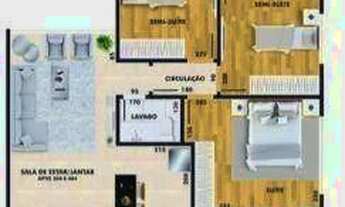 Imagem 6: Apartamento Garden com 3 quartos à venda por R$ 875.000 - Liberdade - Belo Horizonte/MG