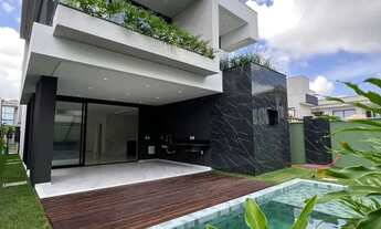 Imagem 7: Casa em Condomínio na Cidade Alpha Terras Acabamento de Alta Qualidade de 271m² Sendo 5 Su