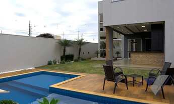 Imagem 3: Sobrado com 4 dormitórios para alugar, 346 m² por R$ 15.000,00/mês - Recanto Tropical - Ca