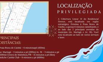 Imagem 3: Cobertura Linear no Residencial Firenze Caiobá/PR