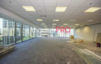 Imagem 7: Laje corporativa com 820m² de área útil amplo e sofisticado com vista para a JK