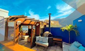 Imagem 7: Cobertura 4 quartos 2 suítes 280m² com piscina e vista panoramica para Lagoa e Cristo