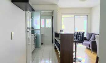 Imagem 3: Apartamento com 1 dormitório para alugar, 55 m² por R$ 7.070,00/mês - Cerqueira César - Sã