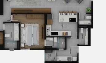 Imagem 3: Franca - Apartamento Padrão - Cidade Nova