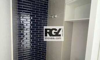 Imagem 6: Flat 1 quarto com sacada e vista mar no Gonzaga