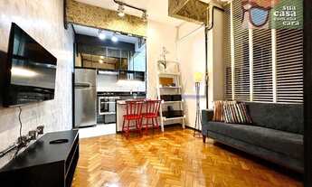 Imagem 1: Apartamento mobiliado, contemporâneo para locação, área nobre de Ipanema !