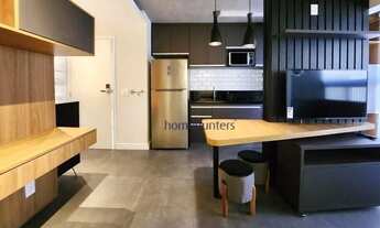 Imagem 4: Apartamento MOBILIADO com 1 dormitório para alugar, 40 m² por R$ 4.640/mês - Cambuí - Cam