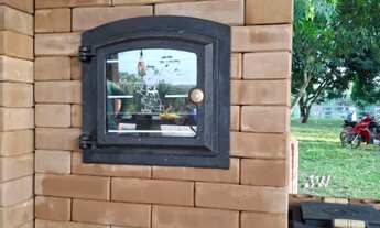 Imagem 3: Churrasqueira com Tijolo Ecológico