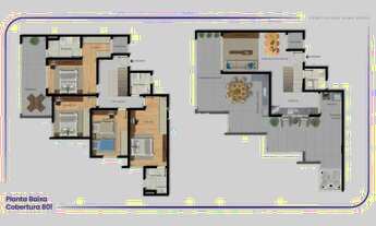 Imagem 6: Cobertura de 4 quartos sendo 2 suítes à venda no Bairro jardim Laranjeiras em Juiz de Fora