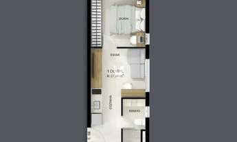 Imagem 7: Apartamento 1 dormitório em bairro nobre