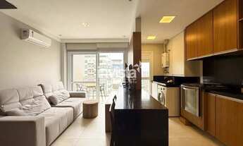 Imagem 3: Apartamento Duplex Mobiliado no Gonzaga, Santos 57 m², 1 vaga, lazer completo