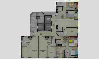 Imagem 3: Apartamento para venda possui 35 metros quadrados com 1 quarto em Parnamirim - Recife - PE