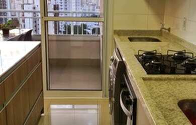 Imagem 5: Apartamento 2 quartos 1 suite todo no Porcelanato repleto em Armários Setor Pedro