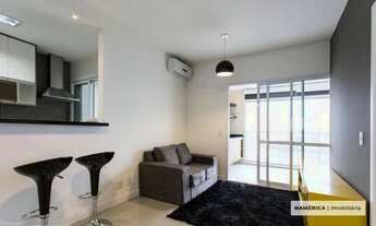 Imagem 2: Apartamento com 1 dormitório para alugar, 51 m² por R$ 3.965,00/mês - Brooklin - São Paulo