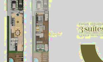 Imagem 4: Casa com 3 dormitórios à venda, 142 m² por R$ 770.000,00 - Caiapia - Cotia/SP