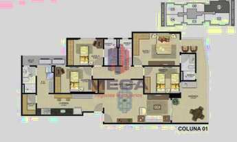 Imagem 2: Vendo maravilhoso apartamento de 4 quartos na Praia da Costa