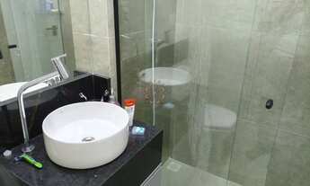 Imagem 5: Apartamento todo mobiliado, sacada com churrasqueira, porteira fechada a 200 metros da pra