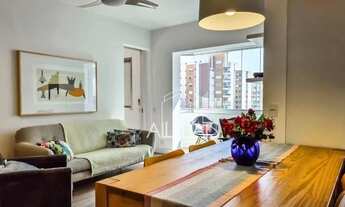 Imagem 2: Apartamento com 1 dormitório para alugar, 51 m² por R$ 5.857,00/mês - Itaim Bibi - São Pau