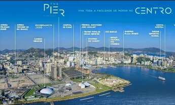 Imagem 2: Apartamento 43 m² com 2 quartos em Residencial The Pier - Centro - Niterói - RJ