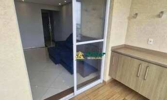 Imagem 4: Apartamento com 3 dormitórios para alugar, 71 m² por R$ 3.715,00/mês - Macedo - Guarulhos