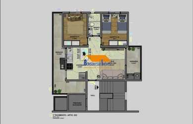 Imagem 3: Apartamento de 2 quartos no bairro São João Batista