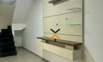 Imagem 6: Cobertura com 2 dormitórios para alugar, 88 m² por R$ 2.955,00/mês - Vila Pires - Santo An