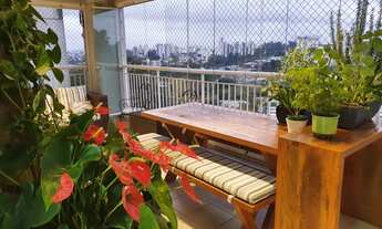 Imagem 7: Apartamento para venda possui 136 metros quadrados com 3 quartos em Jardim Arpoador - São