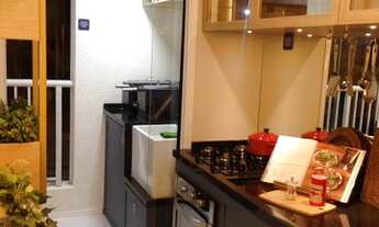 Imagem 2: Apartamento 43 m² com 2 quartos, vaga coberta, varanda gourmet a 7 min da Estação Jurubatu