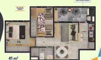 Imagem: Apartamento vemda 2 dormitorios Granja Viana