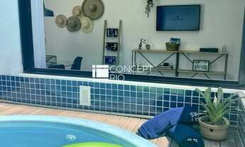 Imagem 6: Apartamento Reformado no Leblon com Piscina e Churrasqueira - Venda com Porteira Fechada