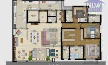 Imagem 2: Apartamento com 3 dormitórios à venda, 211 m² por R$ 4.115.967,03 - Cidade Jardim - São Pa