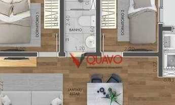 Imagem 3: Condomínio Rio Real; 02 dormitorios,c/varanda