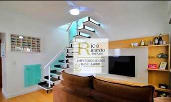 Imagem 5: Cobertura com 3 dormitórios à venda, 88 m² por R$ 455.000 - Vila Tibiriçá - Santo André/SP