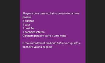 Imagem: Aluga -se uma casa