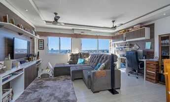 Imagem: Amplo apartamento com vista panorâmica