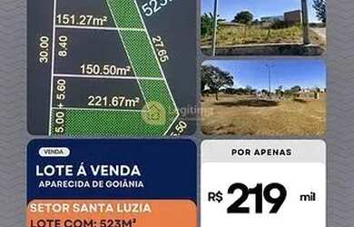Imagem 3: Lotes à venda, Sítios Santa Luzia Residencial, Aparecida de Goiânia, GO