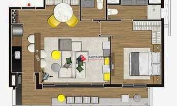 Imagem 6: Apartamento à venda, 31 m² por R$ 650.000,00 - Pinheiros - São Paulo/SP