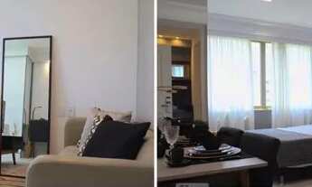 Imagem: Alugo Flat Mediterrâneo com vista mar completamente